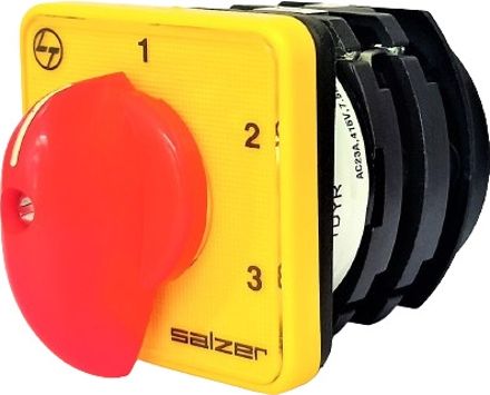 Salzer (L&T) 61049 16A 1Pole 3Way NO OFF S16 Cam Operated Rotary Switch-picture-14