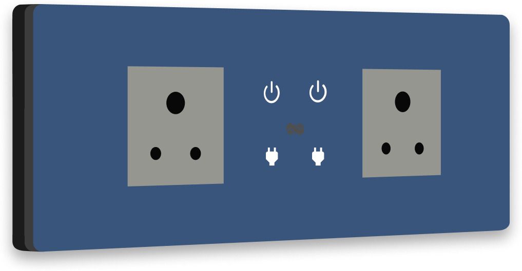 iotics Smart Touch Switch for 2 Light & 2 Plug, Remote, Mobile App, Alexa & Google Home Smart Switch-picture-18