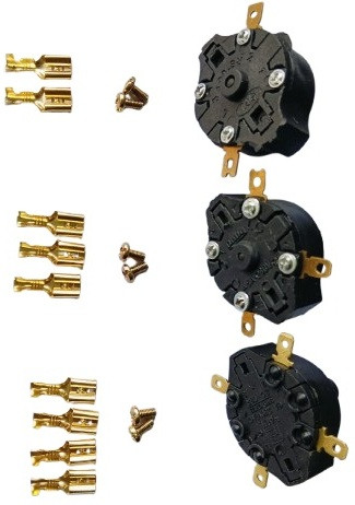 LumiLiv ®3Way Rotary Switch Regulator for Coolers/Table Fan Step Type Button Regulator image 1