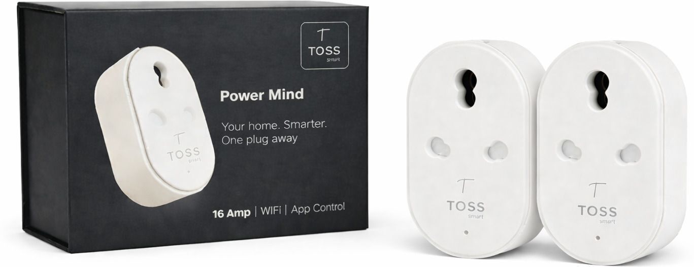 Toss Smart 16A Wi-Fi Plug (Pack of 2) with Energy Monitoring for Geysers, ACs & Smart Homes Smart Plug-image-6