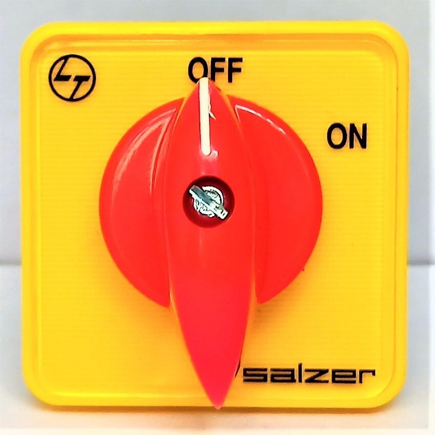 Salzer (L&T) 61001 6A 1Pole ON-OFF S6 6A Cam Operated Rotary Switch-picture-40