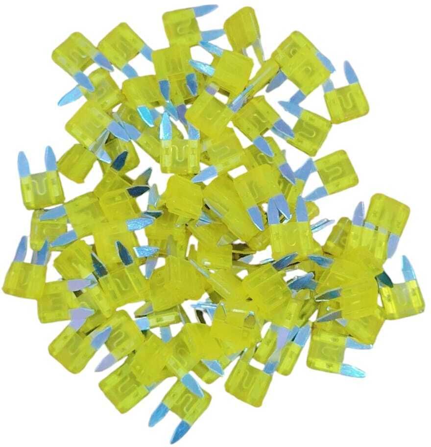 LumiLiv Fuse 20A Mini Blade Style Fuse Short Circuit Protection for Car,Truck,Bike ,Bus-picture-30