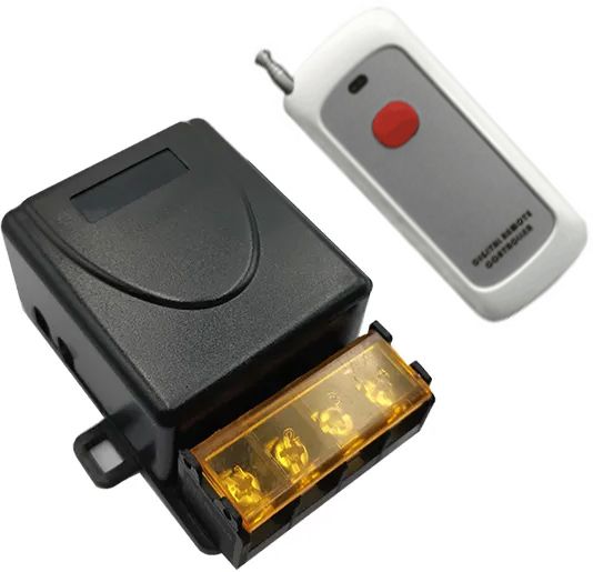 SiSAH 30A Wireless Remote Control Switch for Light/Water Pump Simple Remote Universal Remote-image-2