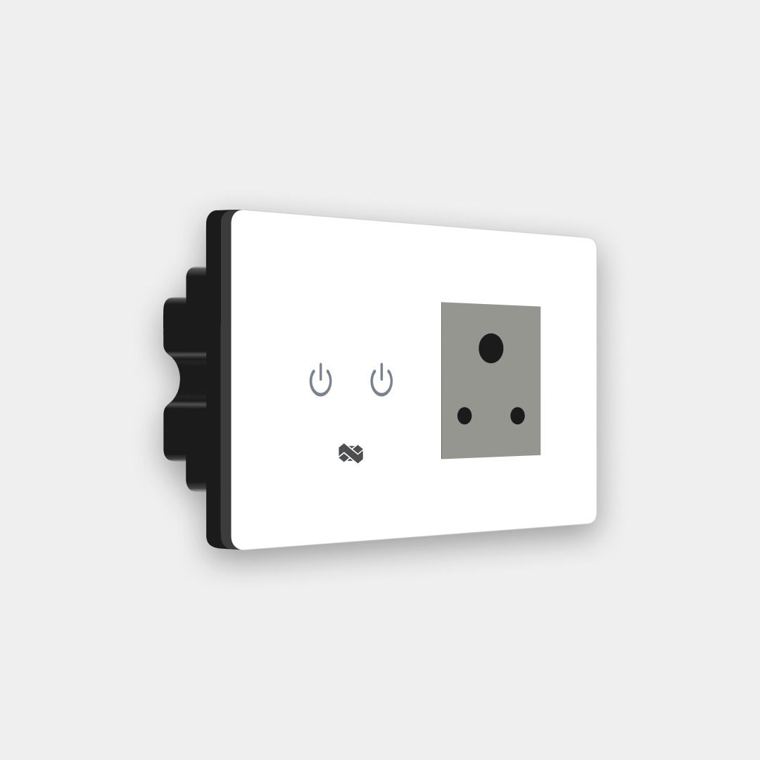 iotics Smart Touch Switch for 1 Light, 1 Plug, Remote, Mobile App, Alexa & Google Home Smart Switch-picture-41