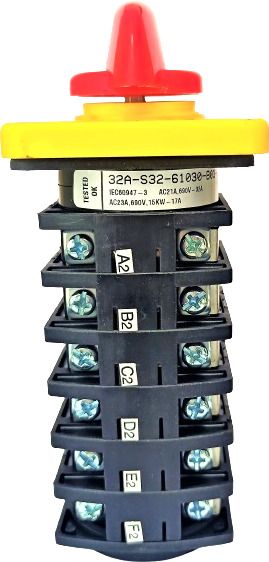 Salzer (L&T) 61030 32A 6Pole 2Way S32 Cam Operated Rotary Switch-picture-17