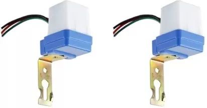 Real Instruments Photocell LDR Sensor Pack Of 2 Auto Day/Night On/Off 230Volt 10 A One Way Switch Smart Sensor Light