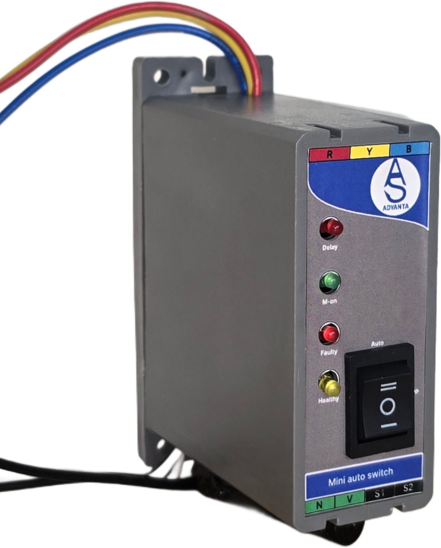 Adyanta Mini Auto Switch, 3 Phase DOL Motor Controller with Status Indicators Smart Switch-picture-15