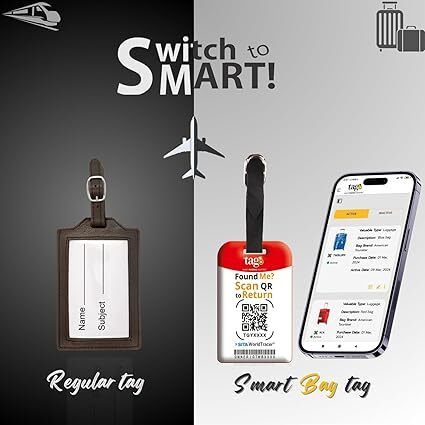 tag8 Austria Flag Smart Luggage tag |Trendy Luggage tag ID Identification pack of 2 Location Smart Tracker-picture-27