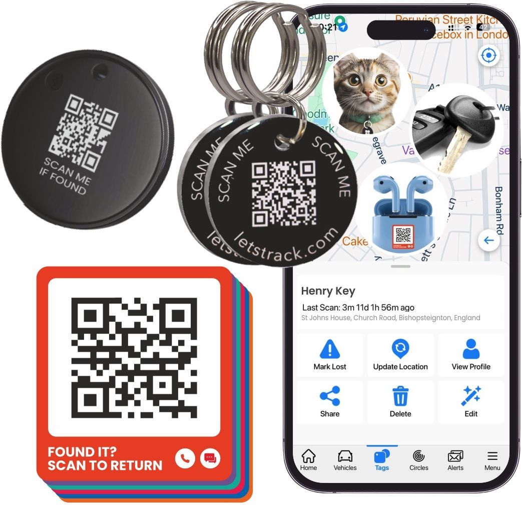 letstrack Item Finder/Bluetooth Tracker for Android & iOS Devices Location Smart Tracker Location Smart Tracker-picture-12