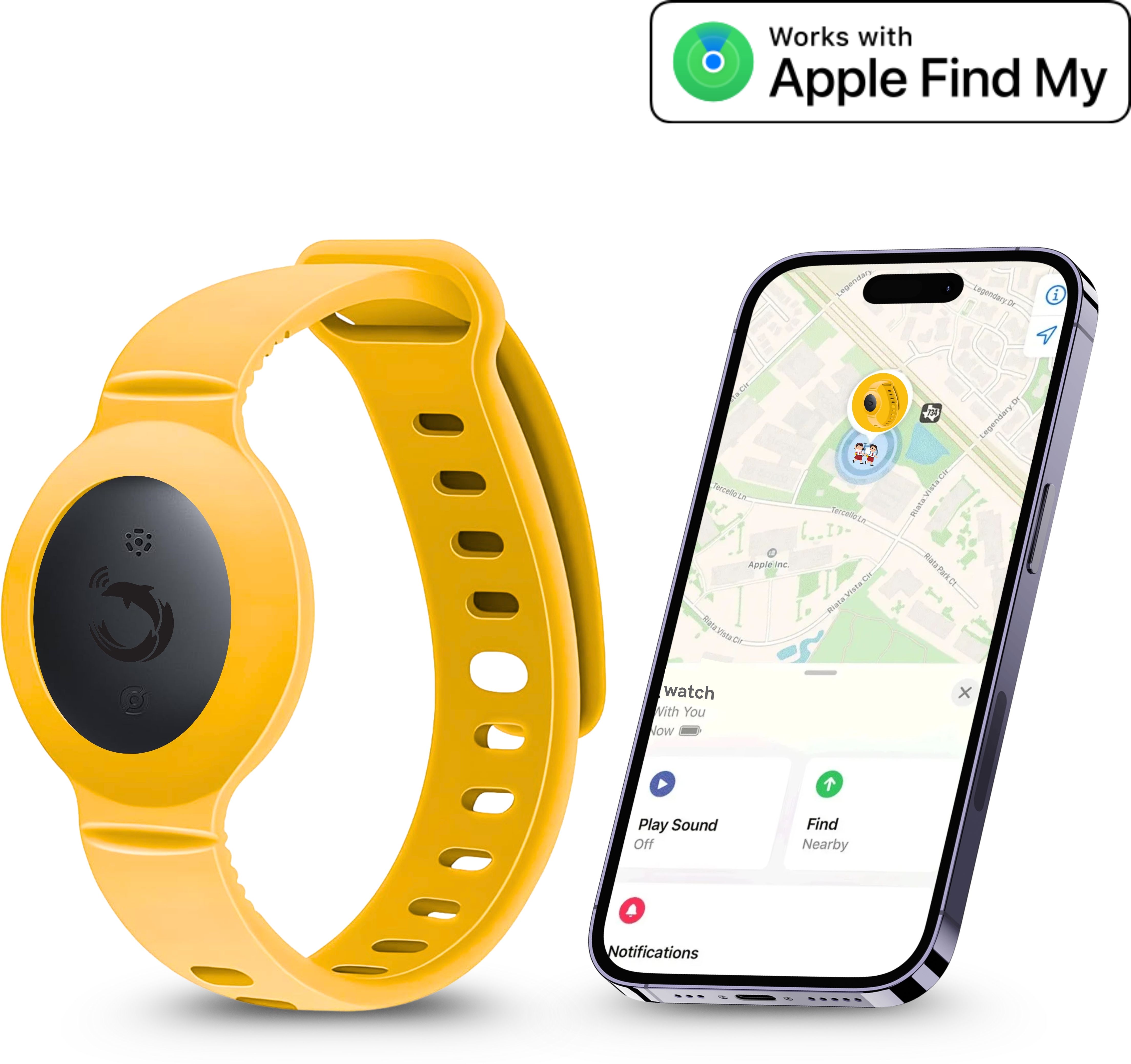 tag8 Dolphin Watch Tracker Rex for iOS | Kids Wrist Watch Holder for Smart Tracker Location Smart Tracker-picture-22