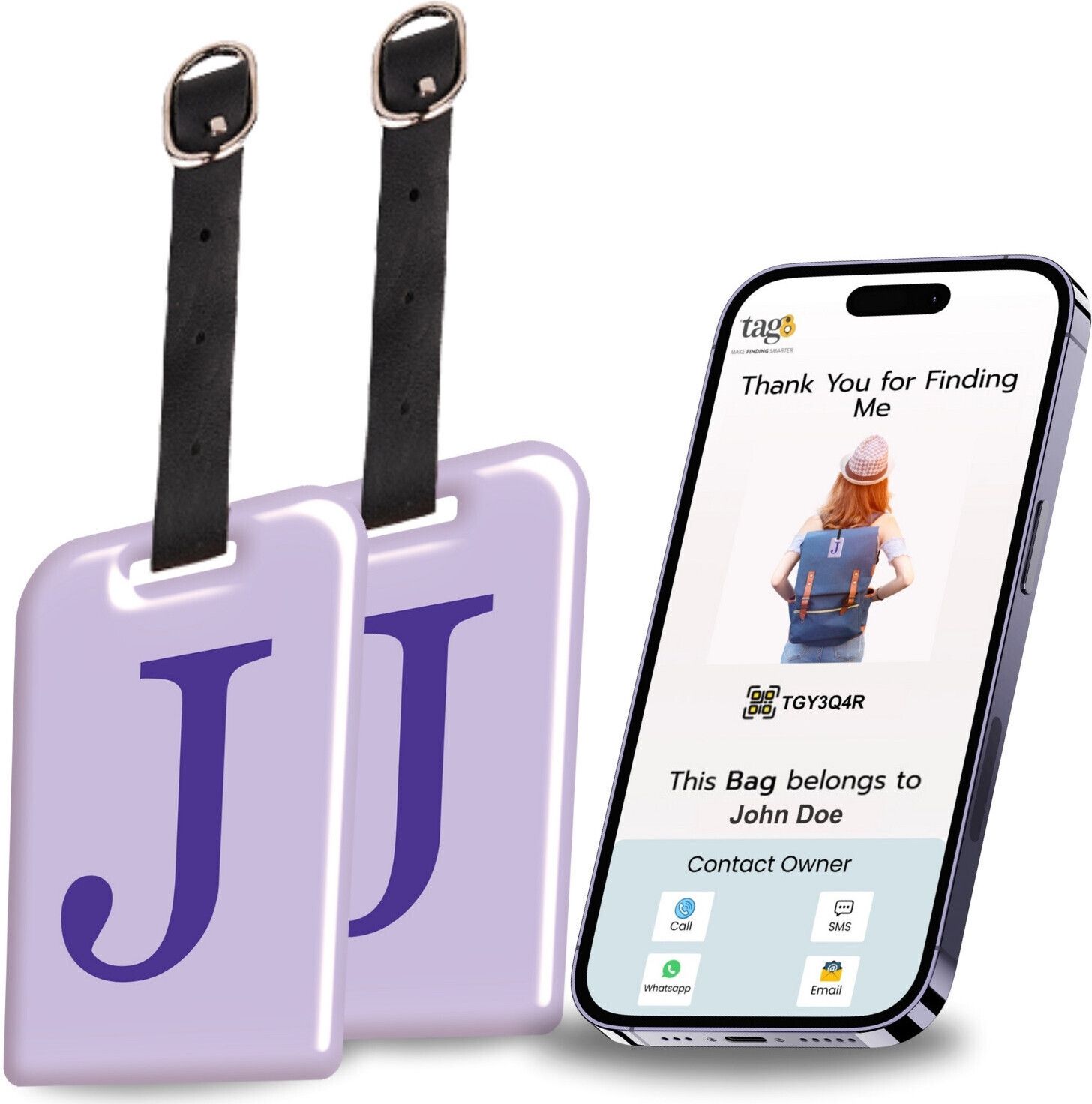 Smart Luggage Tag, Real-Time Email Alerts With Bag's Location - Location Smart Tracker-image-49