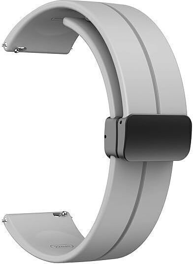 TooHype 22MM Soft Silicon Smart Watch Strap with Magnetic Buckle for NOICEFIT ICON 2 / EVOLVE 3 / CALIBER 2 BUZZ / BOATT WAVE CALL / WAVE LITE / PRIMIA TALK / ULTIMA CALL MAX / LUNAR FIT / BOLT ROVER PRO / COSMIC R / STRIKER PRO / FIRBOLTT TALK PRO / INVINCIBLE PLUS / PHOENIX PRO / COBRA / APOLLO 2 / HUNTER / SUPERNOVA Smart Watch Strap Smart Watch Strap-image-14