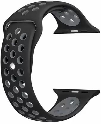 RUPELIK Soft Silicone Nike iWatch Strap Series 7,6,5,4,3,2,1/SE Compatible For Strap 45mm/44mm/42mm Smart Watch Strap Smart Watch Strap-image-25