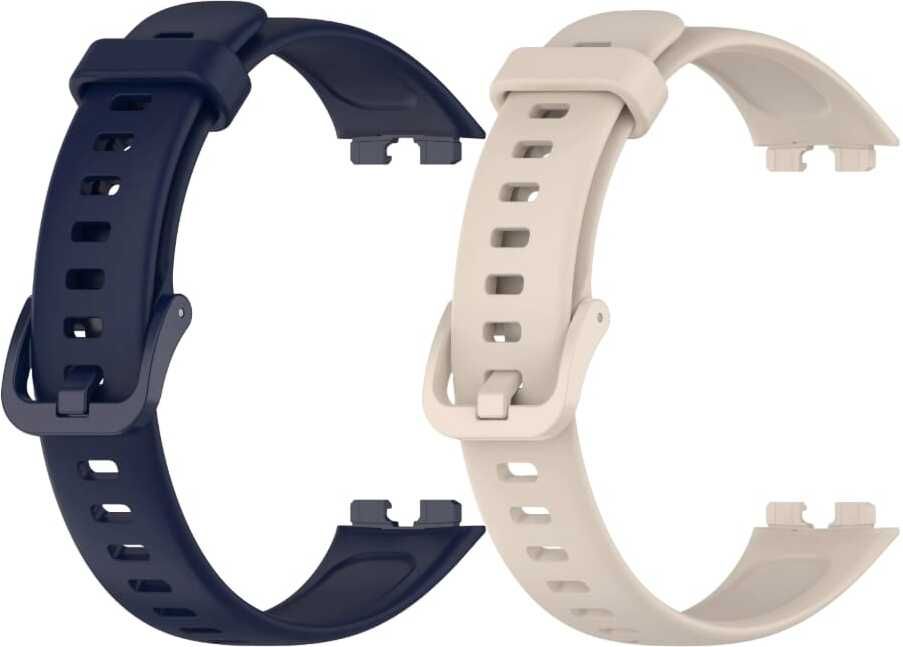 valente Soft Silicone Sport Strap Compatible with Huawei Band 8 / Band 9 – Comfortable & Adjustable Replacement Wristband (Pack of 2) Smart Watch Strap-image-24