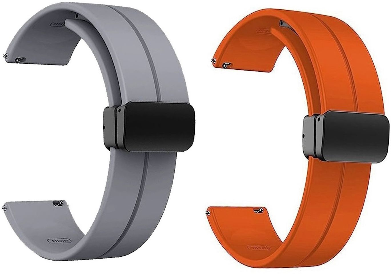 BLACK LOVIES 22 mm Smart Watch Strap Belt compatible with BOAT VALOUR smartwatch strap Smart Watch Strap-image-37