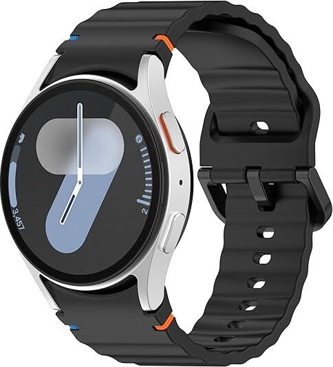 LN KART 20 mm Sport Bands Compatible with Galaxy Watch 7 6 5 4 Band 40mm 44mm Women Men - No Gap Soft Silicone Strap for Smart Watch S 7 6 5 4 FE, 20mm Wristbands for GalaxyWatch Smart Watch Strap-picture-14