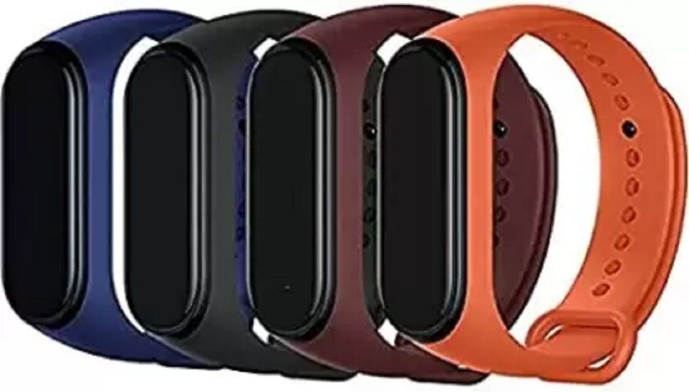 AUDICE COMBO OF 4PCS SOFT SILICON BAND STRAP FOR XIAOMI MI BAND 3 AND XIAOMI MI BAND 4 Smart Band Strap-image-19