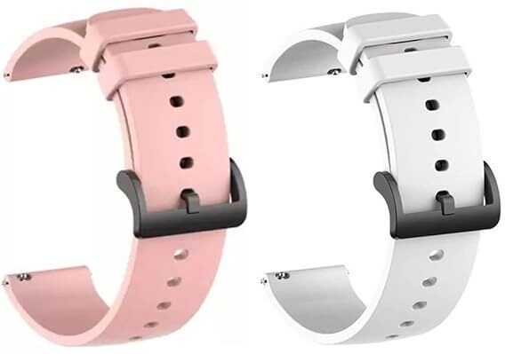 Cheetah 22MM Pack of 2 Smart Watch Belt with Black Buckle for Noise ColorFit Pro,3/4/max,Amazfit GTR 3 Pro Smart Watch Strap-image-16
