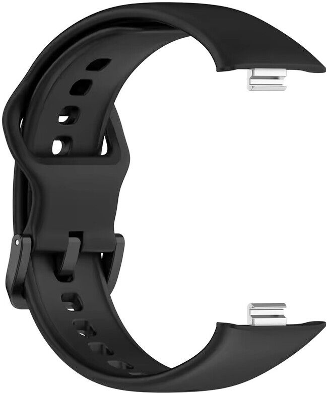 TechAwake Premium Silicone Watch Strap for Redmi Watch Move | Soft & Flexible Replacement Band | Skin-Friendly Smartwatch Strap Smart Watch Strap-image-4