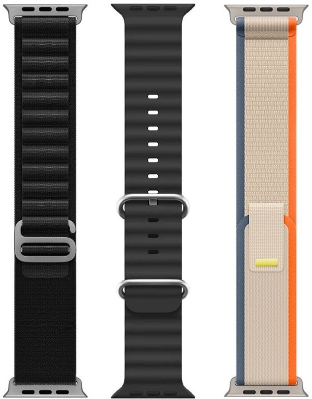 PUNAK Ultra Watch Strap, Smart Watch Strap Belt for Ultra Watch 49 mm, Series 8 / 7 45 mm, Series 6 / 5 / 4 44 mm, Series 3 / 2 / 1 42 mm, T800 Ultra, Watch 8 Ultra, i8 Pro Max, W26, T800 Smart Watch Strap-image-37