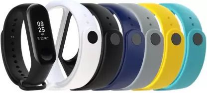 Asotai Adjustable Xiaomi Mi Band 5 &Mi Band 6 Watch Strap Silicone Set of 6(Only strap) Smart Band Strap-picture-30