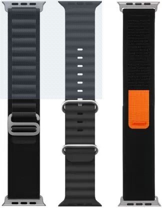 Priavy Smart Watch Strap Belt Men & Women, Adjustable Strap for Ultra Watch 49mm, Series 8 / 7 45mm, Series 6 / 5 / 4 44mm, Series 3 / 2 / 1 42mm, T800 Ultra, Watch 8 Ultra, i8 Pro Max, W26, T800,T900,T10,I8 pro,I7 pro,S8, Ultra watch 8,Watch 9, (All Types Of Straps-Watch NOT Included) Smart Watch Strap Smart Watch Strap-picture-41