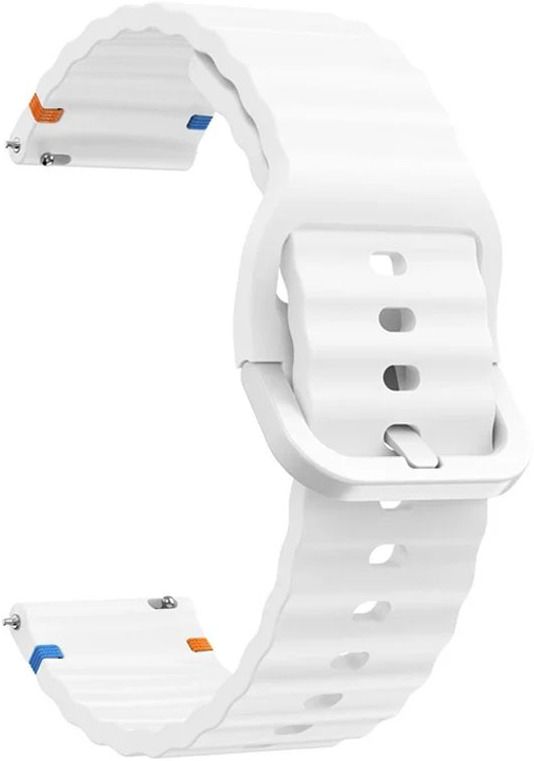AOnes 20mm Watch Strap Silicone Classy Color Hook Belt for Samsung Galaxy Watch 7 40Mm & 44Mm Smart Watch Strap-image-31