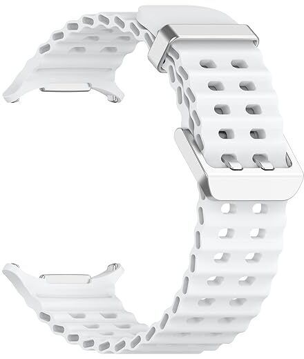 RUPELIK Double Lock Ocean Strap COMPATIBLE WITH Sam Galaxy Watch 7 Ultra 47mm Smart Watch Strap-image-6