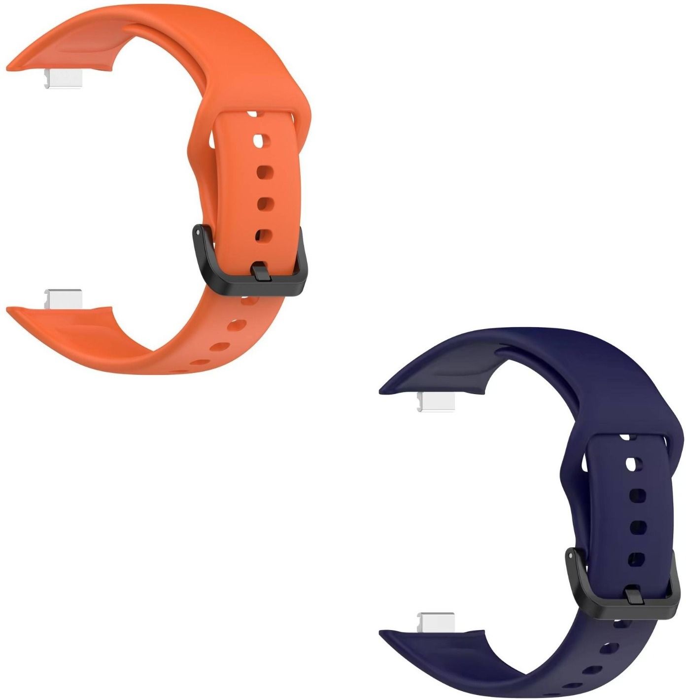 valente Silicone Strap Compatible with Redmi Watch Move | Soft Replacement Watch Band | Adjustable Sport Wrist Band with Secure Buckle (pack of 2) Smart Watch Strap-image-28