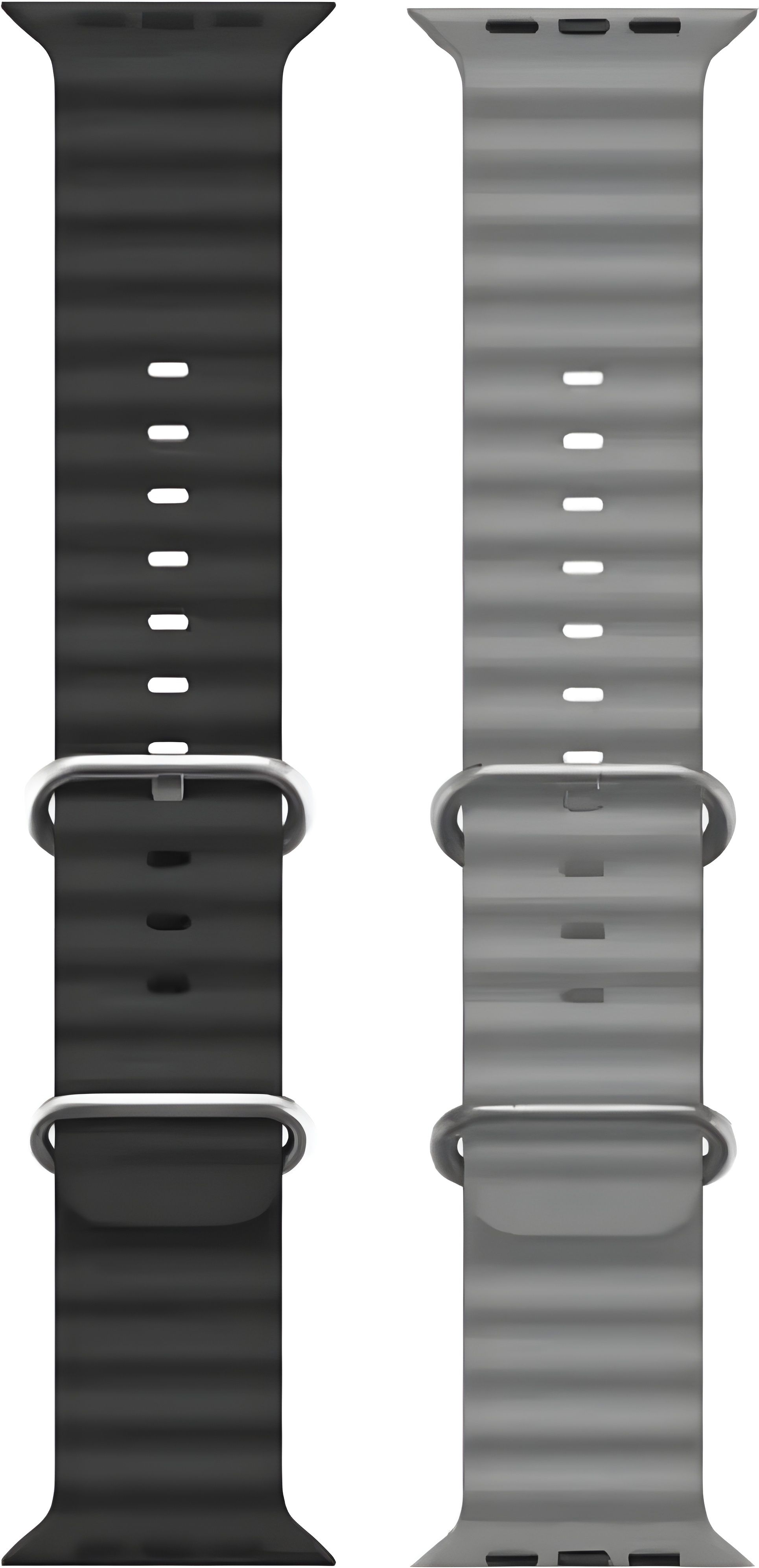 FastCares Silicone Sport Compatible With All Smart Watch Band 42mm 44mm 49mm Pack OF 2 Smart Watch Strap-image-19