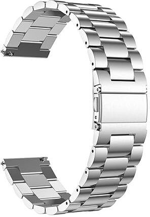Asotai 22MM Heavy Metal Chain Strap with Secure Lock Techonology Compatible with Samsung Galaxy Watch|Gear S3(46mm),Honor Magic Watch 2,Huawei GT2,1+ watch 46 mm & 22mm Lugs Size Watches Smart Watch Strap-image-31