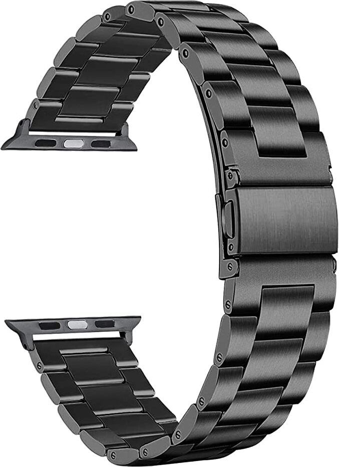 MOBRISTA Heavy Chain Bands Compatible 42/44/45/49MM 44 mm Stainless Steel Watch Strap-image-27