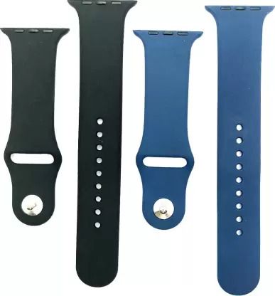 Firetook Plain Strap Silicon Bands/Straps Compatible with Watch T55/T550 W26, 49mm 45mm 44mm 42mm Men & Women, Adjustable Strap with Metal G-Hook Premium Strap for iWatch Ultra Series SE 8 7 6 5 4 3 2 1 Smart Watch Strap Smart Watch Strap-image-7