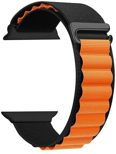sounce 8.6 cm Nylon Loop 49mm 45mm 44mm 42mm, Nylon Sport Strap for Men & Women G-Hook Bracelet for Apple Watch Ultra/Ultra 2 Band Series 9,8,7,6,5,4,3,2,1,SE Smart Watch Strap-image-18