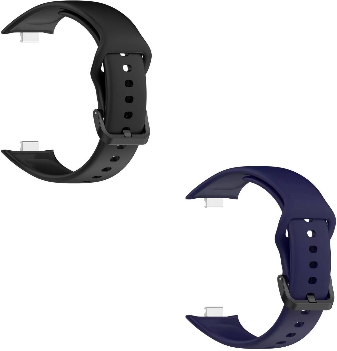 valente Silicone Strap Compatible with Redmi Watch Move | Soft Replacement Watch Band | Adjustable Sport Wrist Band with Secure Buckle (pack of 2) Smart Watch Strap-image-27
