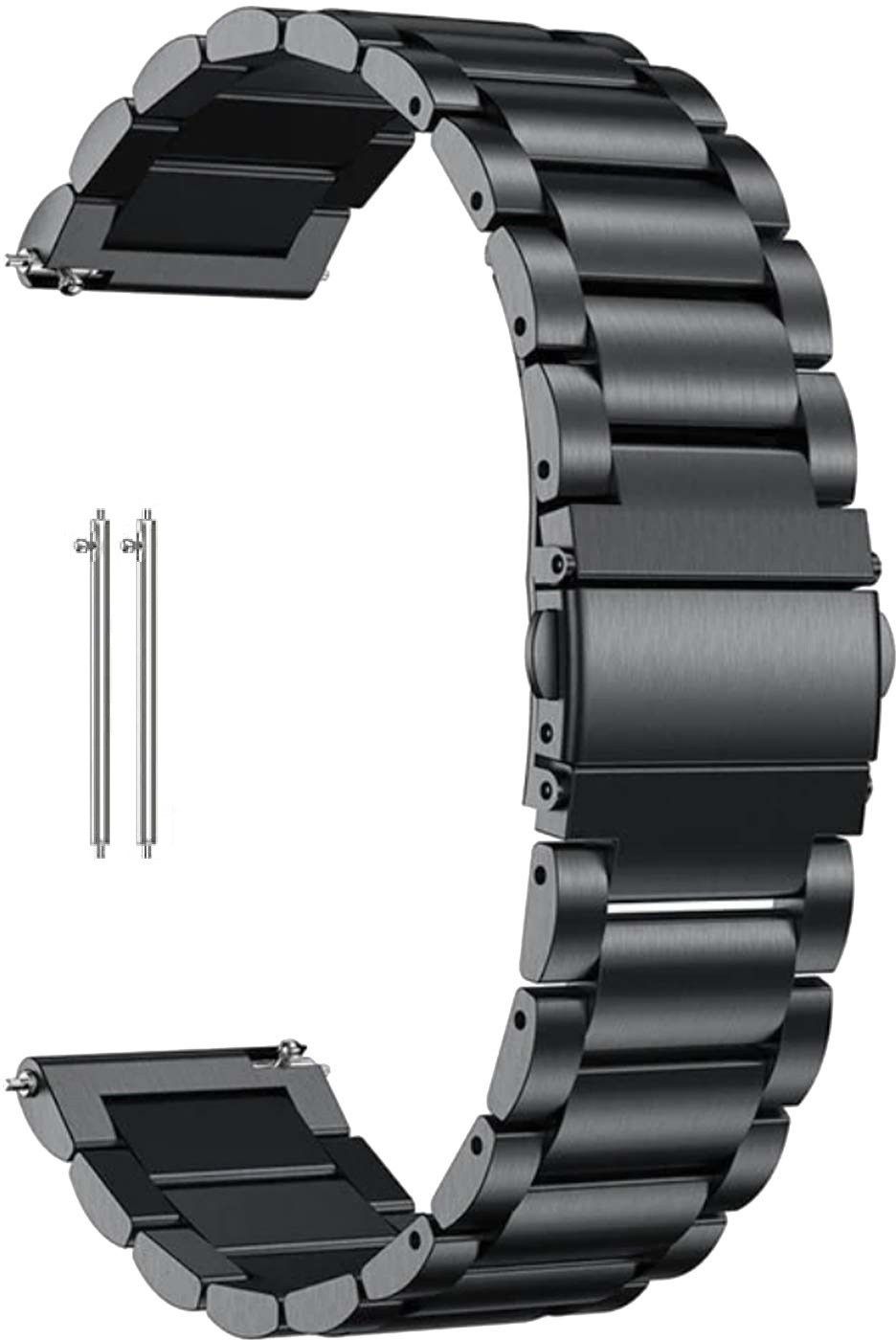 KHR Stainless Steel Straps Band for Samsung Galaxy Watch 3 45mm/ Watch 46mm/Gear S3 Classic Smart Watch Strap-image-2