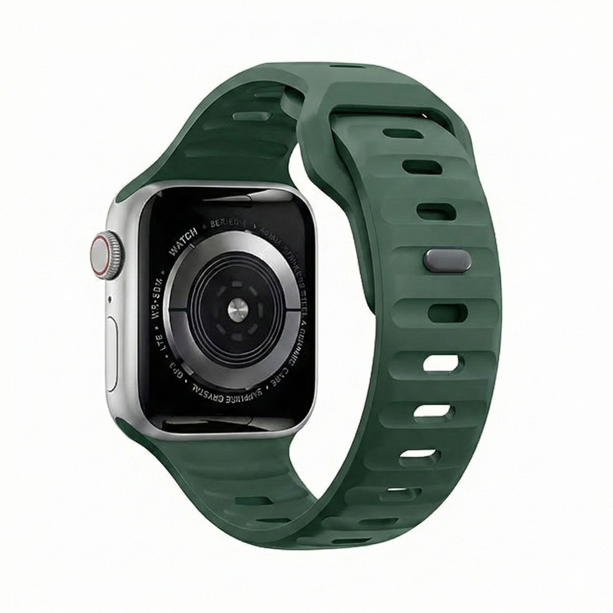 KICKSTORM Sport Bands Compatible with Apple Watch Straps 49mm 46mm 45mm 44mm 42mm , Soft Silicone Waterproof Band for iWatch Series 11 10 9 8 7 6 5 4 SE3 SE2 SE Ultra 3 2 1 (No Watch) Smart Watch Strap-image-31
