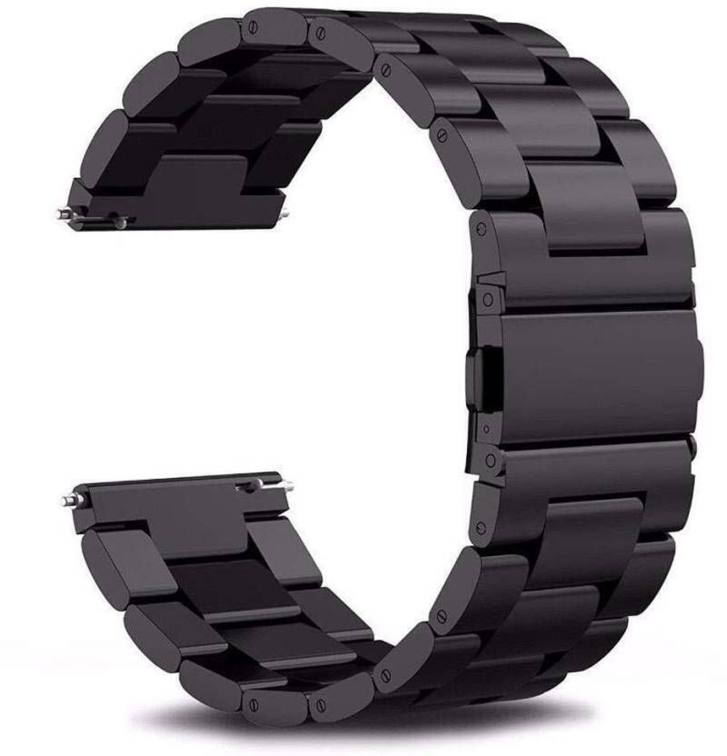 BinkSon Replacement Strap Compatible With FIRE-BOLT Talk Bsw004 &AMAZEFIT Bip5 & NOISE Caliber & BOAT Flash And Other Smartwatch With 22mm Buckle Size (LIST IN PHOTO)[Watch Not Included] Smart Watch Strap-image-3