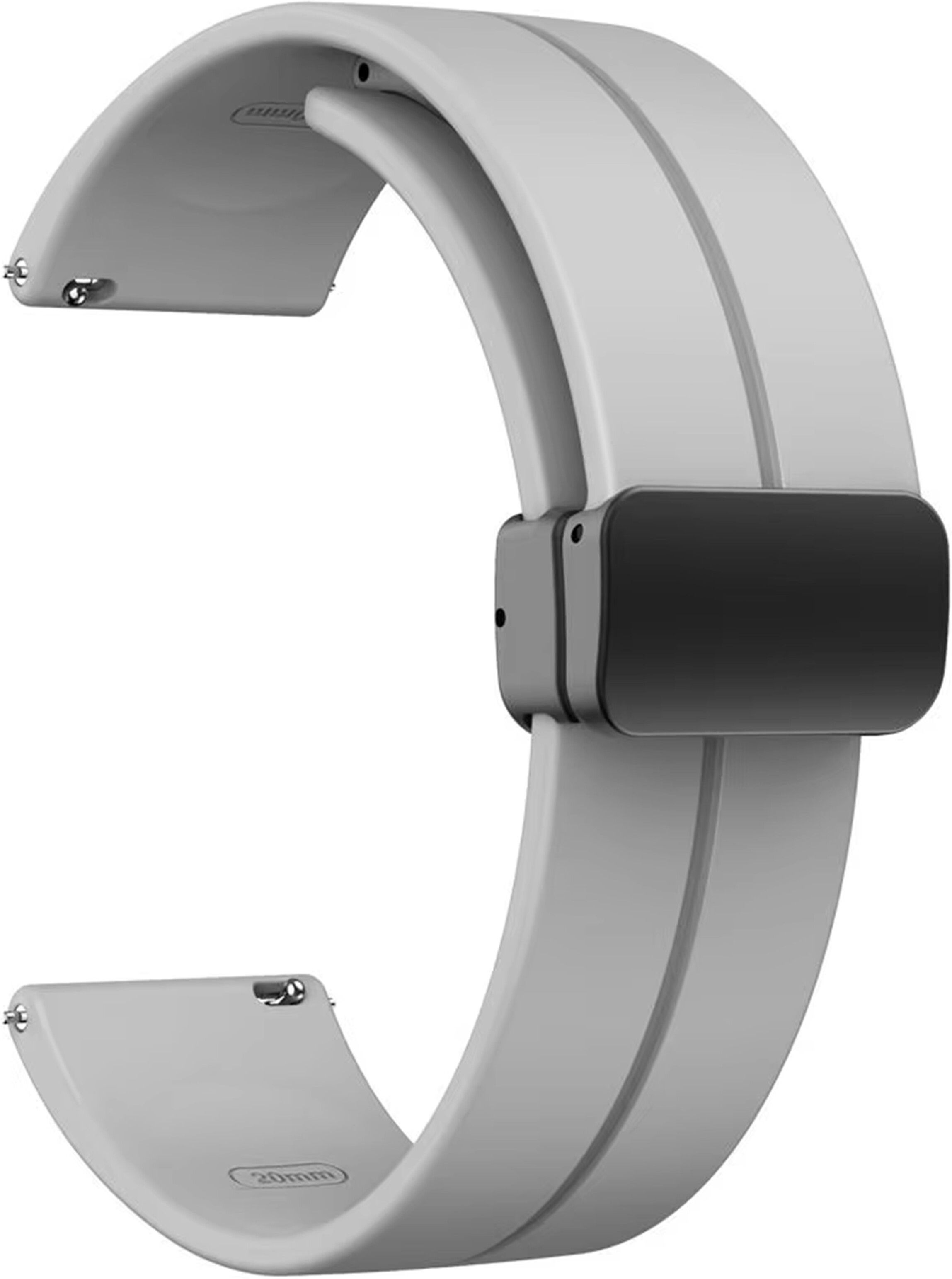 MOBISINGH TWMGNTBCKL009GY Smart Watch Strap Compatible with FIRE-BOLTT HURRICANE Smart Watch Strap-picture-42