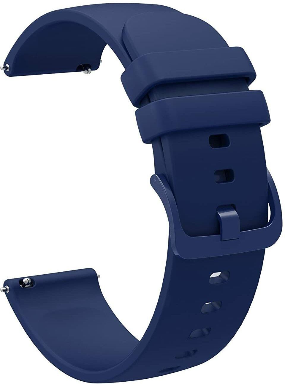 Maan International Classic Silicone for 22MM Belt Only Smart Watch Strap-picture-49