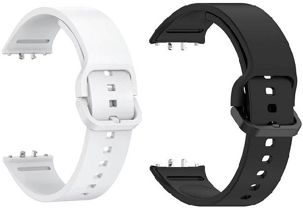 RUPELIK Flexible Silicone Replacement Strap Compatible With Sam Galaxy Fit 3 (Pack Of 2) Smart Watch Strap-image-34