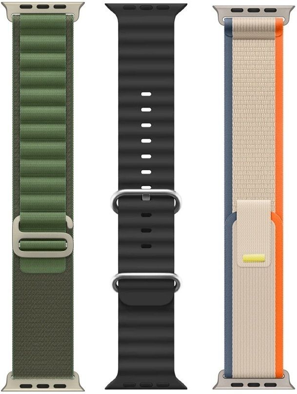 PUNAK Ultra Watch Strap, Smart Watch Strap Belt for Ultra Watch 49 mm, Series 8 / 7 45 mm, Series 6 / 5 / 4 44 mm, Series 3 / 2 / 1 42 mm, T800 Ultra, Watch 8 Ultra, i8 Pro Max, W26, T800 Smart Watch Strap-image-24