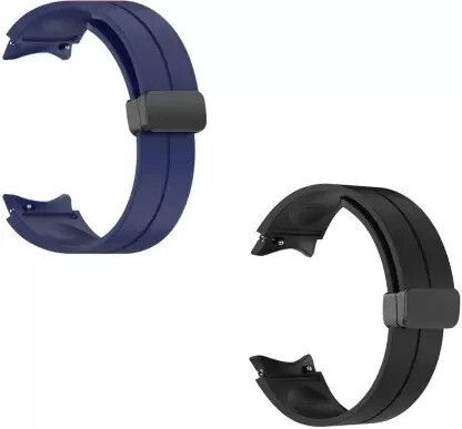 TooHype New 20mm Magnet Buckle Strap for Watch 5, Watch 5 Pro, Watch 4 / 4 Classic, Watch 6 Pack Of 2 Smart Watch Strap-image-48