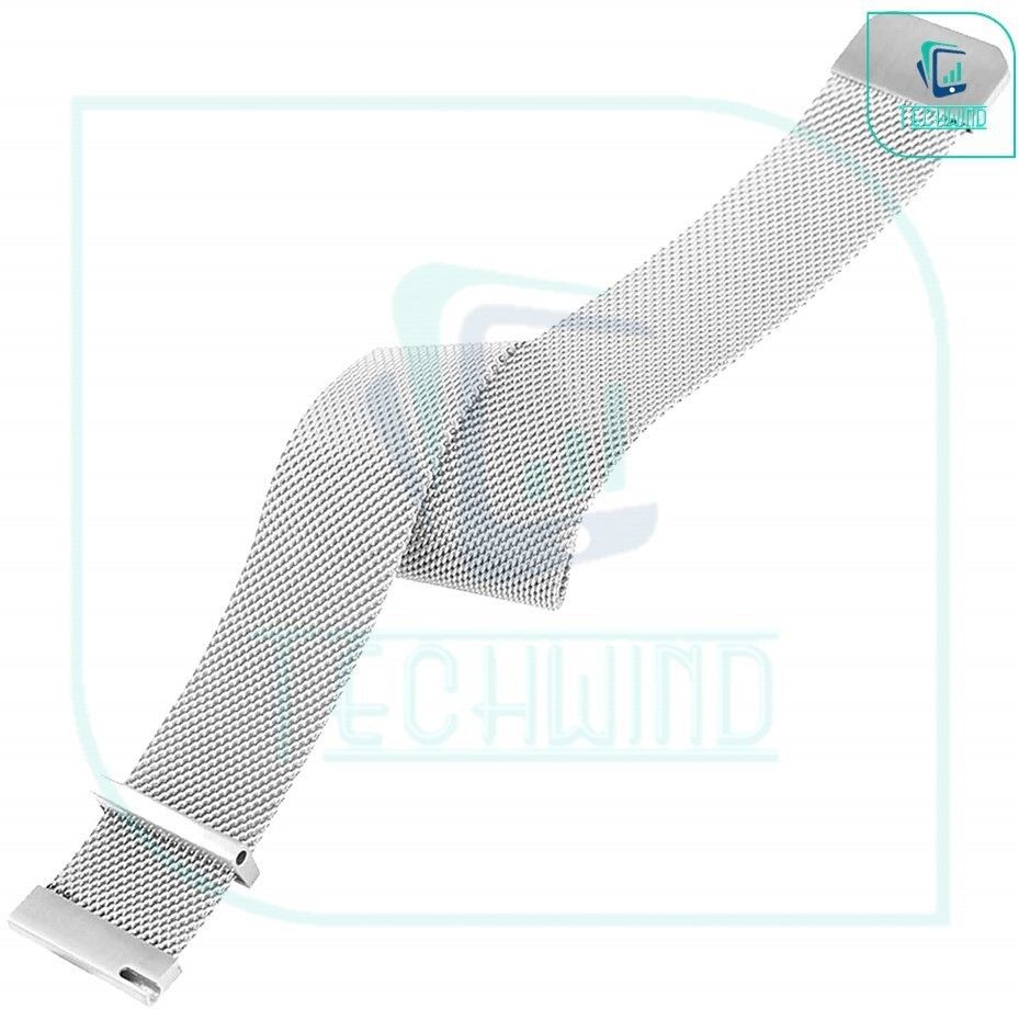 MOBISINGH 19MM Metal Magnetic Watch Belt MILANESE LOOP FOR NOISE COLORFIT PRO 2/BOAT STORM Smart Watch Strap-image-44