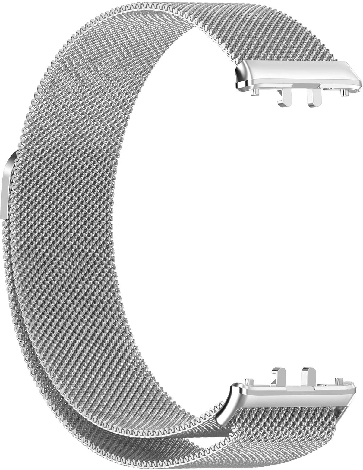 valente Elegant Stainless Steel Mesh Watch Straps for Samsung Galaxy Fit 3 - Adjustable Magnetic Clasp Smart Watch Strap-image-39