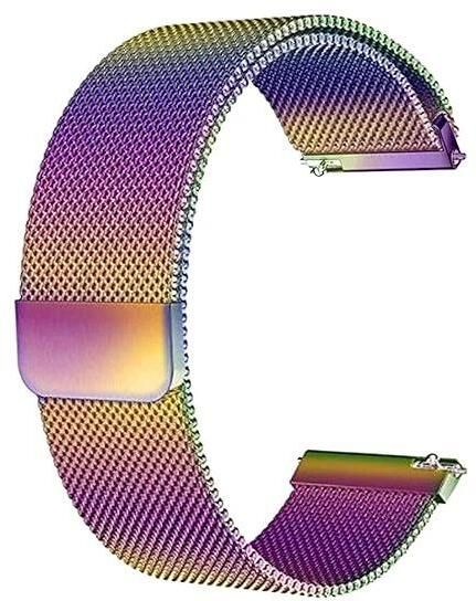 JOBINKA 20mm Chain Watch Strap Suitable For All 20mm Watches (Check Photo & Description) Smart Watch Strap-image-18
