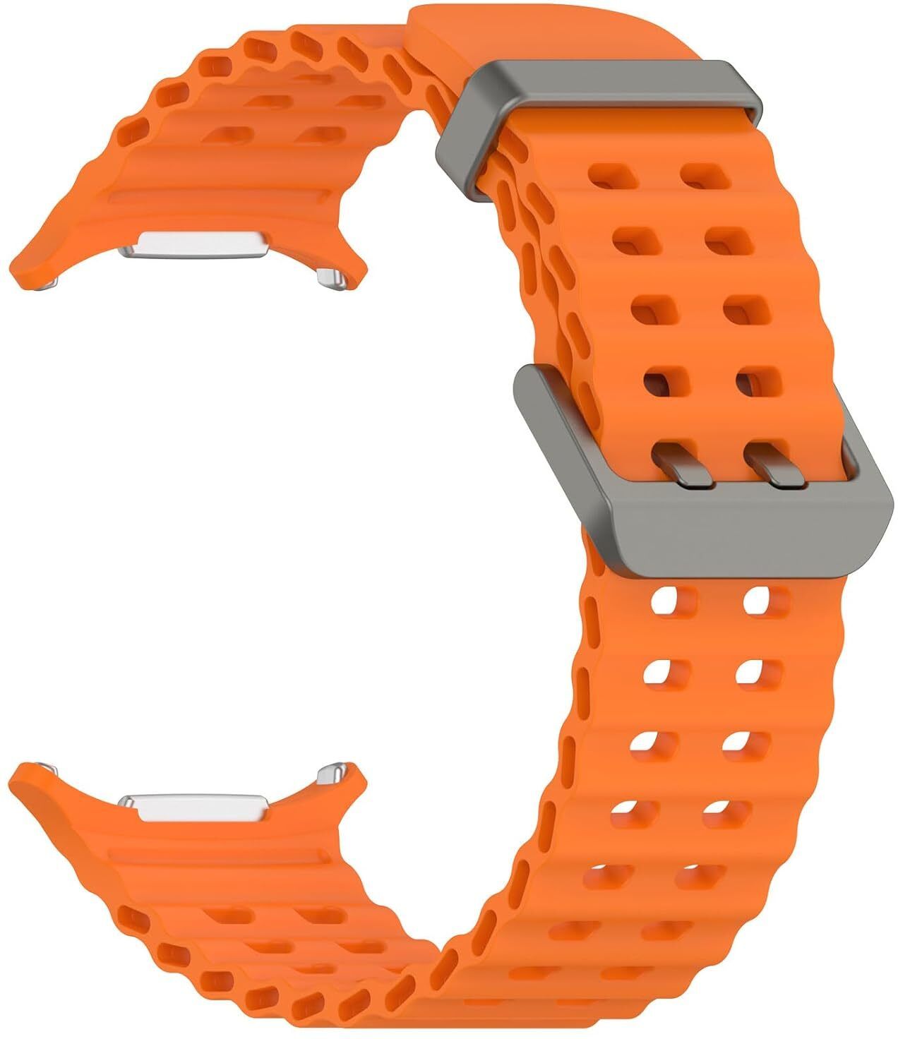 RUPELIK Double Lock Ocean Strap COMPATIBLE WITH Sam Galaxy Watch 7 Ultra 47mm Smart Watch Strap-image-5