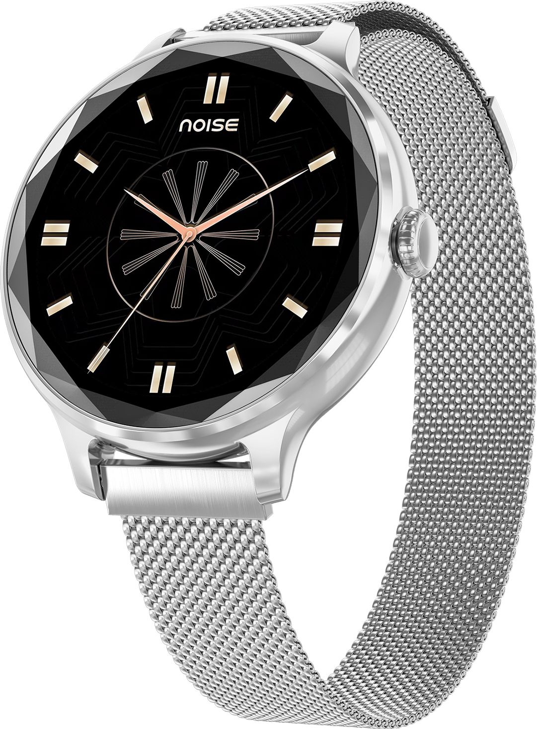 Noise Diva Diamond-cut Dial, AMOLED Display, Glossy Metallic Finish Smartwatch-image-12