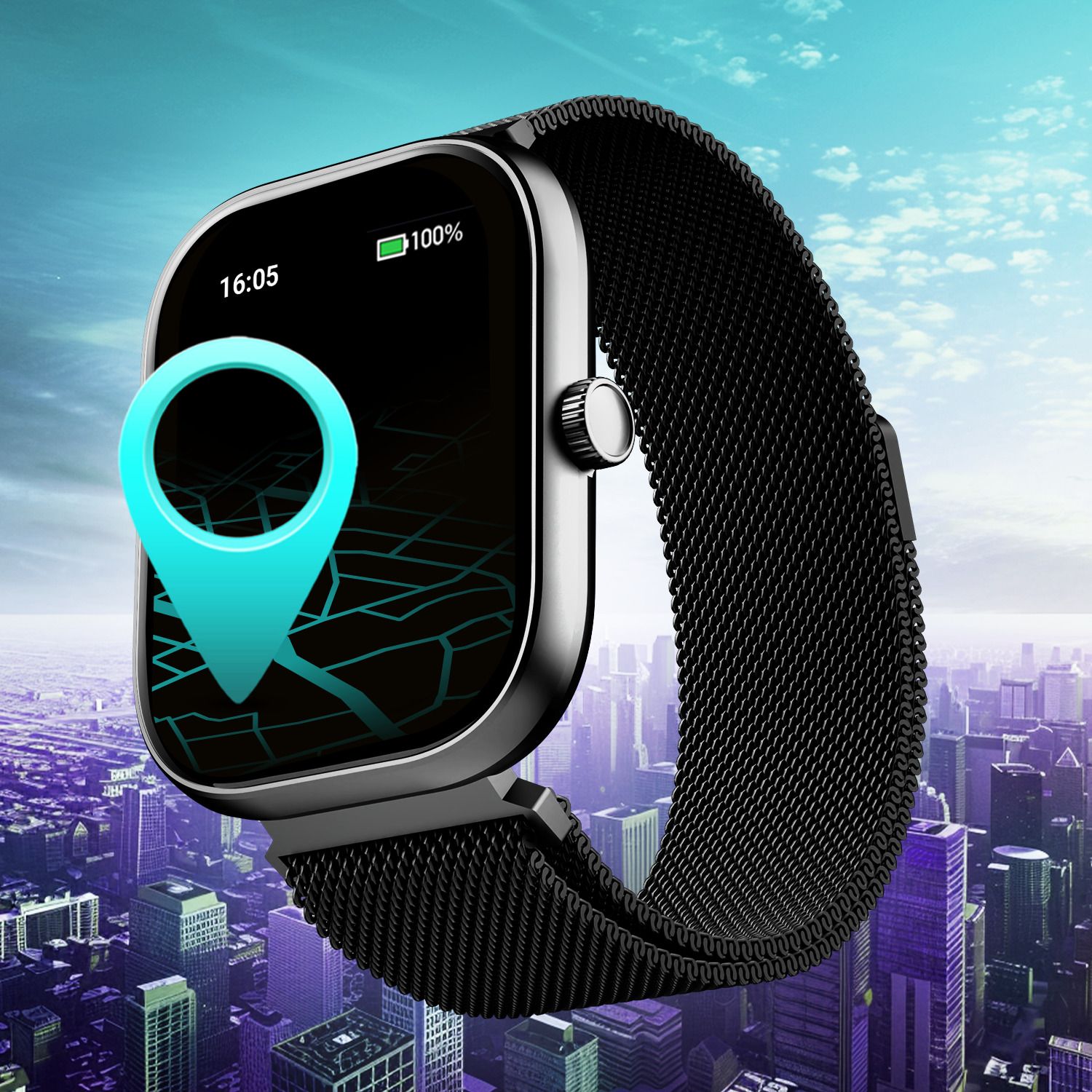boAt 3 w/ Turn By Turn Navigation, 2.01" Screen, Crest App, QR Code Tray Smartwatch-image-48