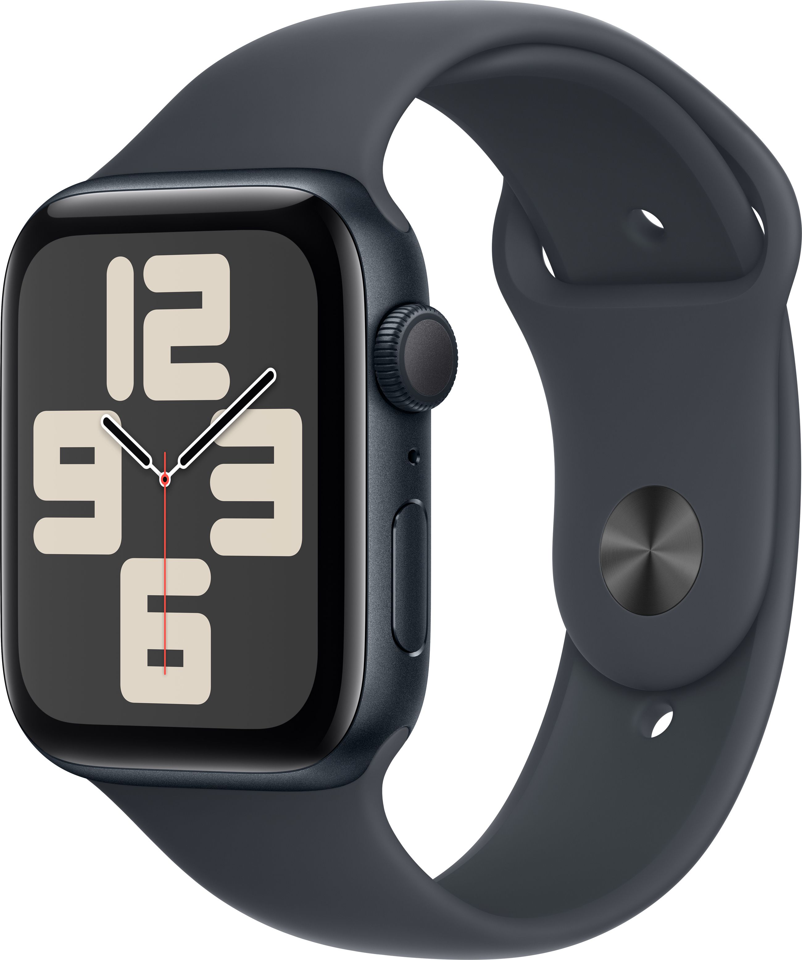Apple Watch SE GPS 44mm Midnight Aluminium with Midnight Sport Band-image-10